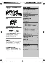 Preview for 3 page of JVC KD-DV5604 Instructions Manual