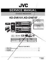 JVC KD-DV6101 Service Manual предпросмотр