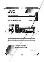 Предварительный просмотр 1 страницы JVC KD-DV6106 Instruction Manual