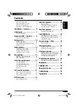 Предварительный просмотр 5 страницы JVC KD-DV6106 Instruction Manual