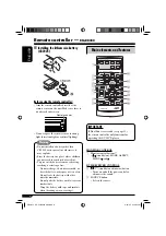 Предварительный просмотр 8 страницы JVC KD-DV6106 Instruction Manual