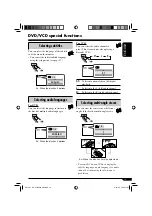 Предварительный просмотр 19 страницы JVC KD-DV6106 Instruction Manual