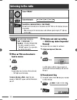 Предварительный просмотр 10 страницы JVC KD-DV6404 Instructions Manual