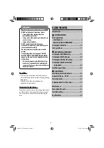 Preview for 3 page of JVC KD-DV7205 Instructions Manual