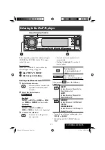 Предварительный просмотр 21 страницы JVC KD-DV7205 Instructions Manual