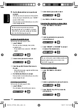 Предварительный просмотр 32 страницы JVC KD-DV7301 Instructions Manual