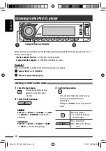 Предварительный просмотр 38 страницы JVC KD-DV7301 Instructions Manual