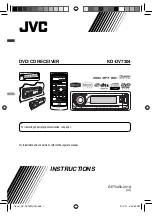 Предварительный просмотр 1 страницы JVC KD-DV7304 Instructions Manual