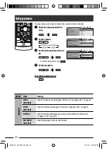 Предварительный просмотр 42 страницы JVC KD-DV7304 Instructions Manual