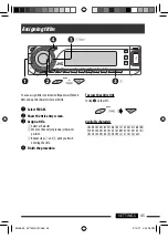 Предварительный просмотр 45 страницы JVC KD-DV7304 Instructions Manual