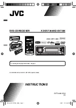 JVC KD-DV7305 Instructions Manual предпросмотр