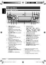 Preview for 8 page of JVC KD-DV7401 Instructions Manual