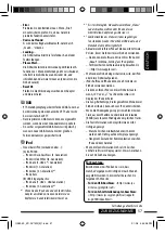 Preview for 123 page of JVC KD-DV7401 Instructions Manual