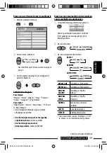 Preview for 237 page of JVC KD-DV7401 Instructions Manual