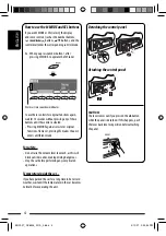 Предварительный просмотр 4 страницы JVC KD-DV8305 Instructions Manual