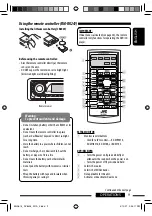 Предварительный просмотр 9 страницы JVC KD-DV8305 Instructions Manual