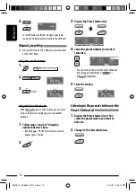 Предварительный просмотр 12 страницы JVC KD-DV8305 Instructions Manual