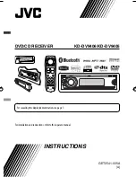 Preview for 1 page of JVC KD-DV9405 Instructions Manual