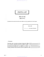 Предварительный просмотр 57 страницы JVC KD-G110 Service Manual