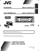 Предварительный просмотр 23 страницы JVC KD-G115 Instructions Manual