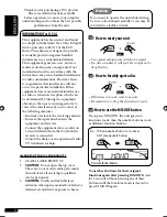 Предварительный просмотр 2 страницы JVC KD-G120 - Radio / CD Player Instructions Manual