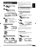 Предварительный просмотр 7 страницы JVC KD-G120 - Radio / CD Player Instructions Manual