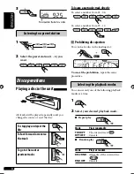 Предварительный просмотр 8 страницы JVC KD-G120 - Radio / CD Player Instructions Manual