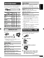 Предварительный просмотр 9 страницы JVC KD-G120 - Radio / CD Player Instructions Manual