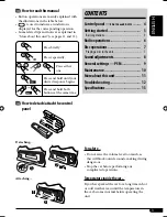 Предварительный просмотр 37 страницы JVC KD-G120 - Radio / CD Player Instructions Manual