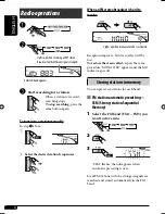 Предварительный просмотр 40 страницы JVC KD-G120 - Radio / CD Player Instructions Manual