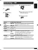 Предварительный просмотр 43 страницы JVC KD-G120 - Radio / CD Player Instructions Manual