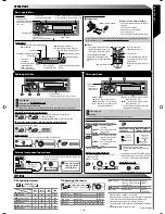 Предварительный просмотр 2 страницы JVC KD-G140 - Radio / CD Player Instructions & Installation Manual