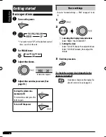 Предварительный просмотр 14 страницы JVC KD-G140 - Radio / CD Player Instructions & Installation Manual