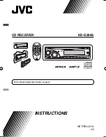 Предварительный просмотр 131 страницы JVC KD-G140 - Radio / CD Player Instructions & Installation Manual