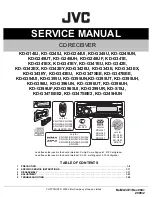 Предварительный просмотр 1 страницы JVC KD-G140J Service Manual