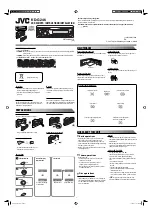 Предварительный просмотр 1 страницы JVC KD-G246 Instructions