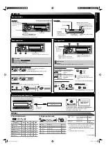 Предварительный просмотр 2 страницы JVC KD-G246 Instructions