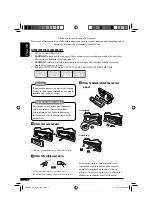 Предварительный просмотр 2 страницы JVC KD-G3 Instructions Manual