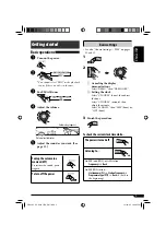 Предварительный просмотр 5 страницы JVC KD-G3 Instructions Manual