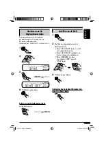 Предварительный просмотр 7 страницы JVC KD-G311 (Dutch) Instructions Manual