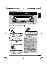 Предварительный просмотр 11 страницы JVC KD-G311 (Dutch) Instructions Manual