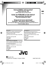 Предварительный просмотр 56 страницы JVC KD-G331 Instructions Manual