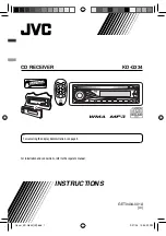 JVC KD-G334 Instructions Manual предпросмотр