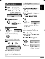 Предварительный просмотр 7 страницы JVC KD-G385 Instructions Manual