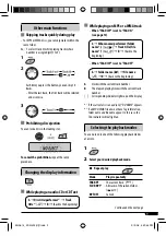 Предварительный просмотр 9 страницы JVC KD-G396S Instruction Manual