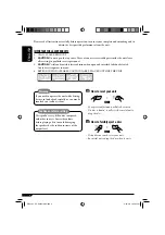 Preview for 2 page of JVC KD-G425S Instructions Manual