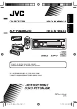 JVC KD-G435 Instructions Manual preview