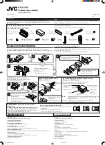 Предварительный просмотр 1 страницы JVC KD-G456 Installation & Connection Manual