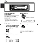 Предварительный просмотр 8 страницы JVC KD-G498 Instructions Manual