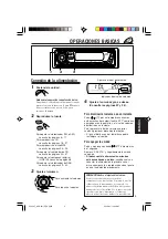 Preview for 5 page of JVC KD-G501 Instructions Manual